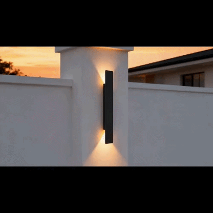 Outdoor LED Wall Light with Up Down Beam and IP65 Rating