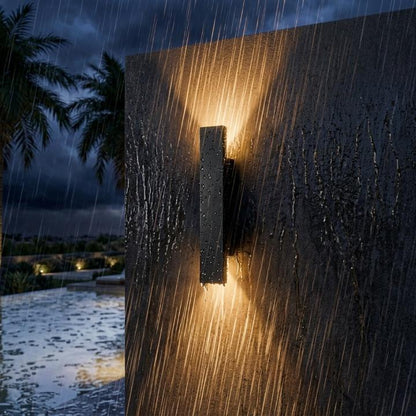 Outdoor LED Wall Light with Up Down Beam and IP65 Rating