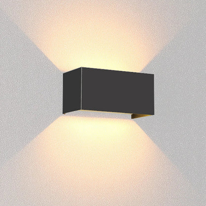 Outdoor Wall Lamp Minimalist LED Up Down Light for Indoor and Outdoor Use