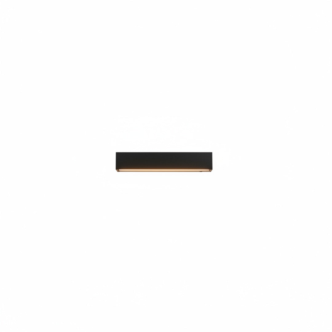 Outdoor Wall Lamp Modern Minimalist LED with Linear Light Strip for Facade and Patio
