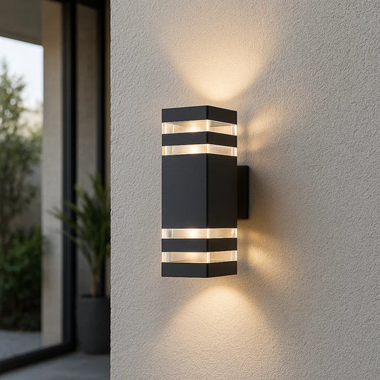 Outdoor Wall Lamp Modern Up and Down Light for Facade and Entrance