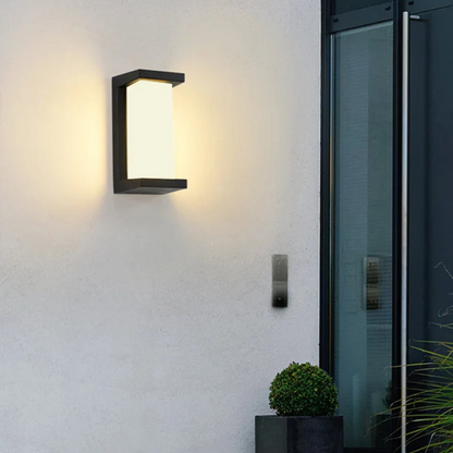 Outdoor Wall Lamp Modern with Motion Sensor and Integrated LED