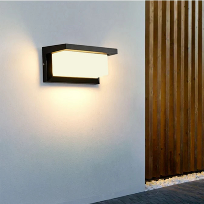 Outdoor Wall Lamp Modern with Motion Sensor and Integrated LED