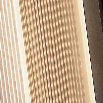 Outdoor Wall Lamp Modern with Ribbed Acrylic Shade for Patio and Entrance