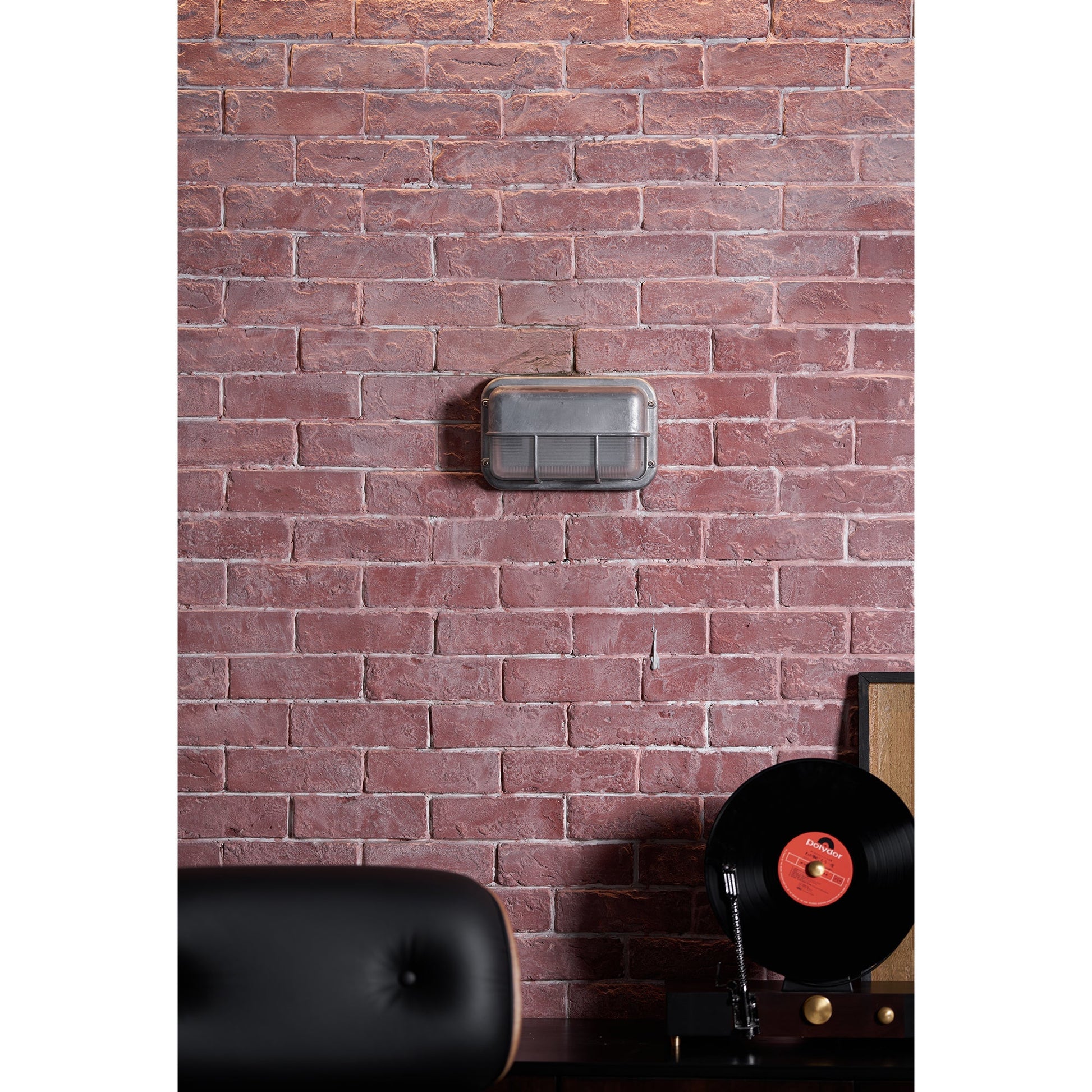 Outdoor Wall Lamp Nautical Industrial Bulkhead with Opaque Glass Diffuser