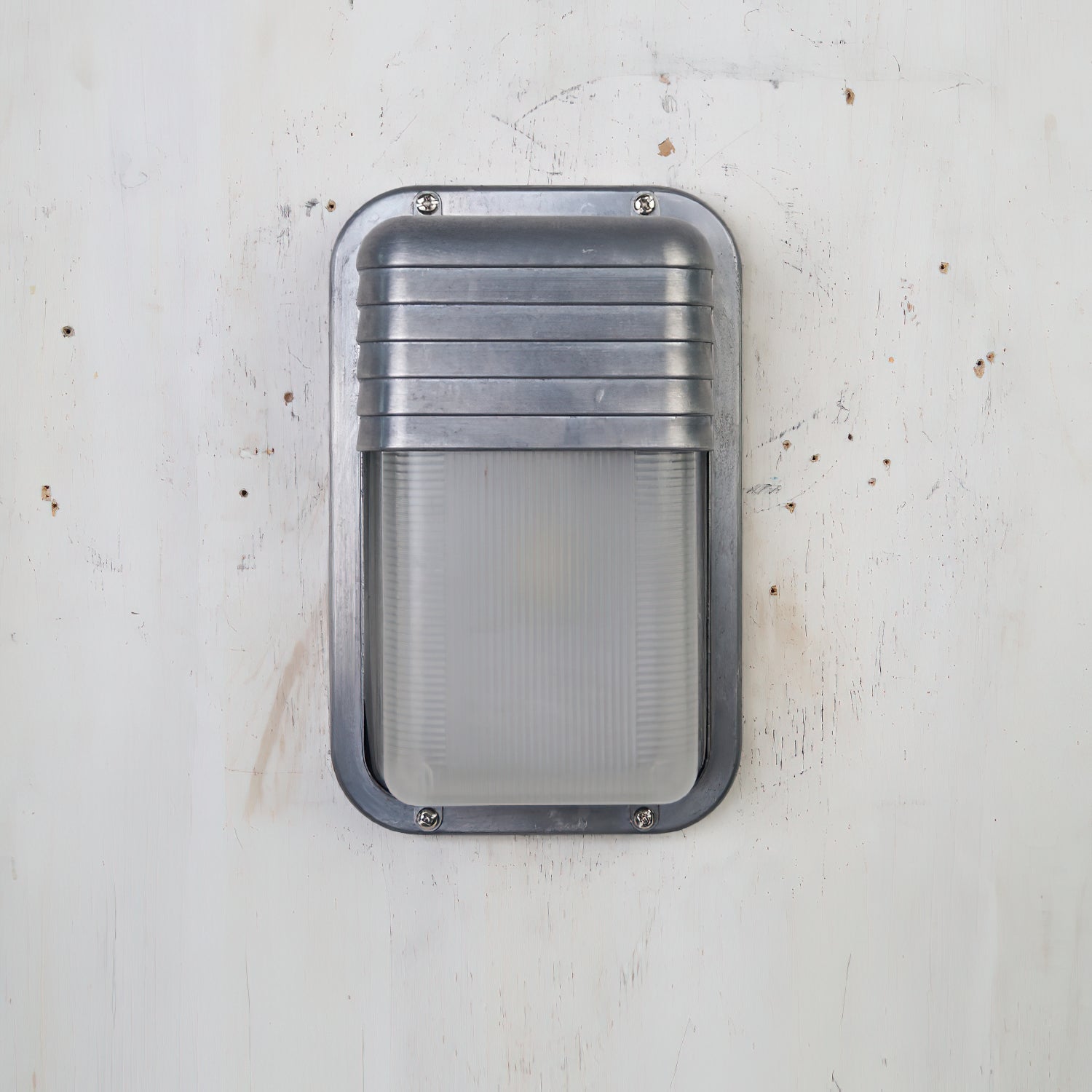 Outdoor Wall Lamp Nautical Industrial Bulkhead with Opaque Glass Diffuser