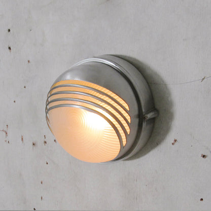 Outdoor Wall Lamp Nautical Industrial Bulkhead with Opaque Glass Diffuser