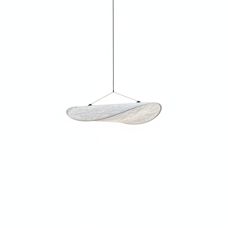 Pendant Lamp Minimalist Cloud Shape with Integrated LED and Adjustable Height