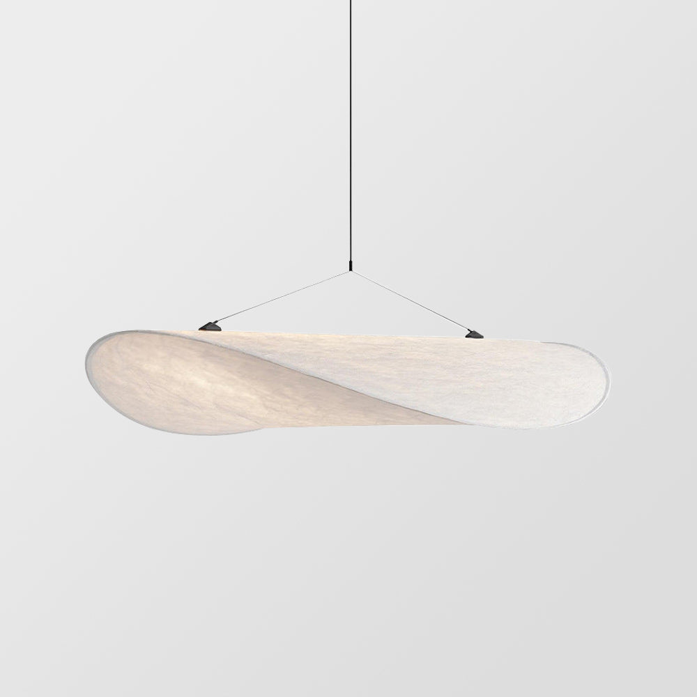 Pendant Lamp Minimalist Cloud Shape with Integrated LED and Adjustable Height