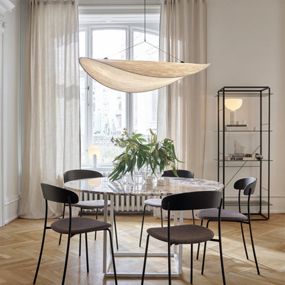 Pendant Lamp Minimalist Cloud Shape with Integrated LED and Adjustable Height