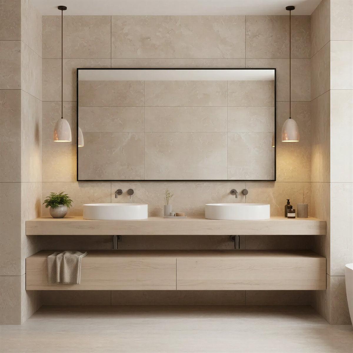 Pendant Lamp Minimalist Stone Shade with Warm Glow and Adjustable Height