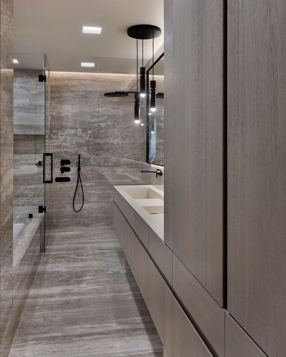 Pendant Lamp Modern with Cylindrical Body and Sphere Detail