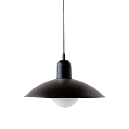 Pendant Lamp Scandinavian Style with Adjustable Height and Round Dome Shade