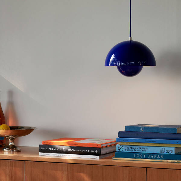 Pendant Lamp Scandinavian with Dome Shade and Adjustable Cable