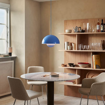Pendant Lamp Scandinavian with Dome Shade and Adjustable Cable