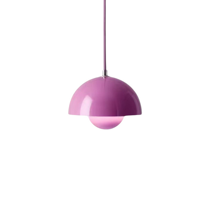 Pendant Lamp Scandinavian with Dome Shade and Adjustable Cable
