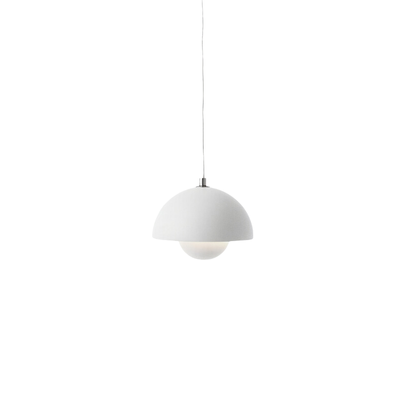 Pendant Lamp Scandinavian with Dome Shade and Adjustable Cable
