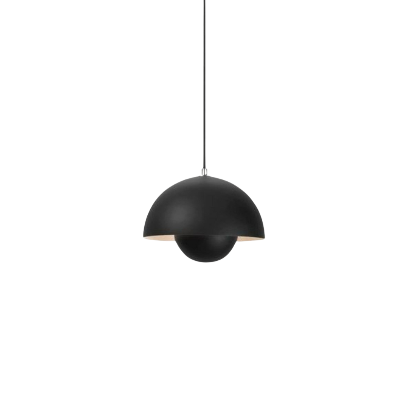 Pendant Lamp Scandinavian with Dome Shade and Adjustable Cable
