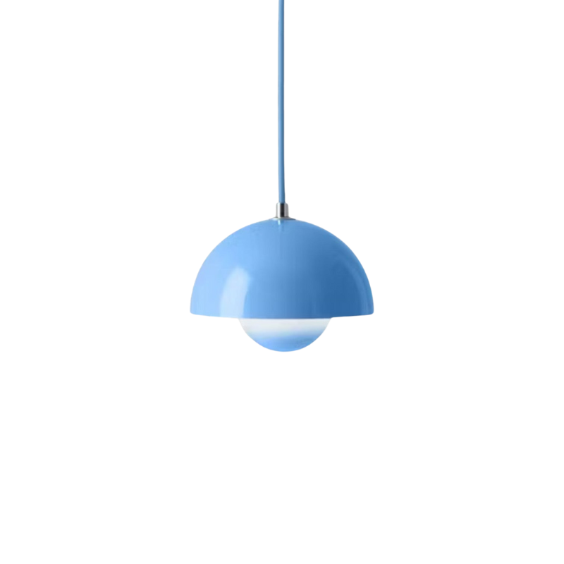 Pendant Lamp Scandinavian with Dome Shade and Adjustable Cable