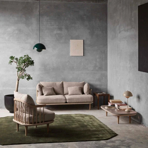 Pendant Lamp Scandinavian with Dome Shade and Adjustable Cable