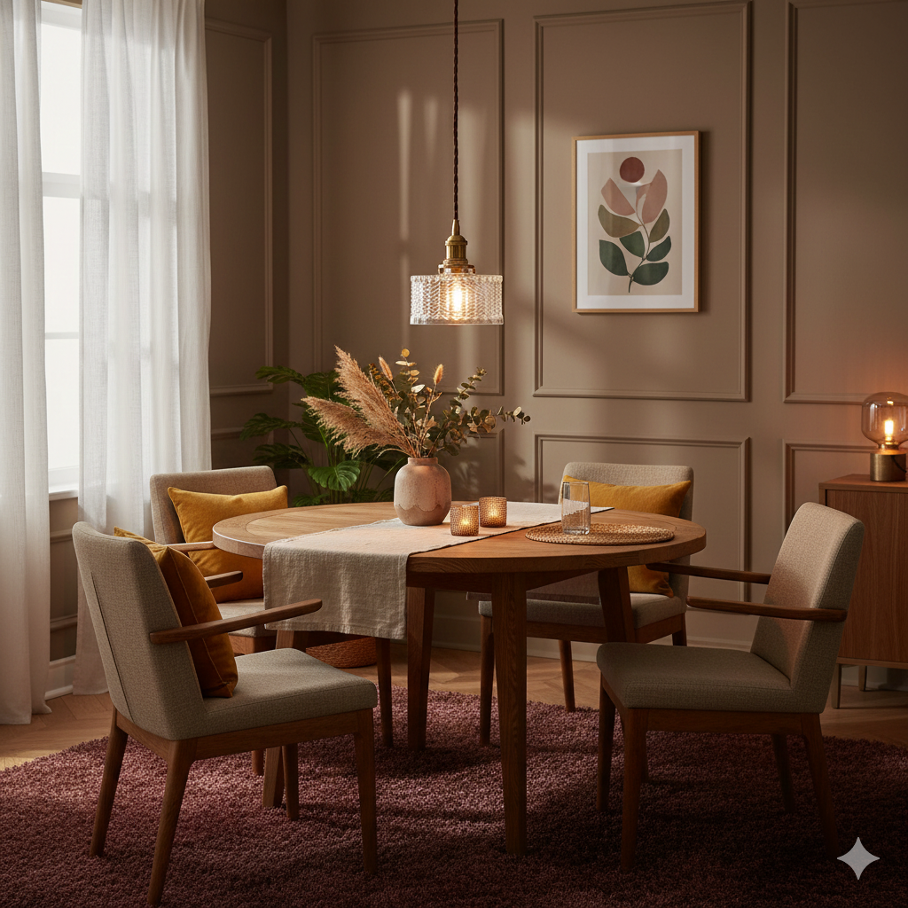 Pendant Lamp Vintage with Textured Glass Shade and Brass Fitting