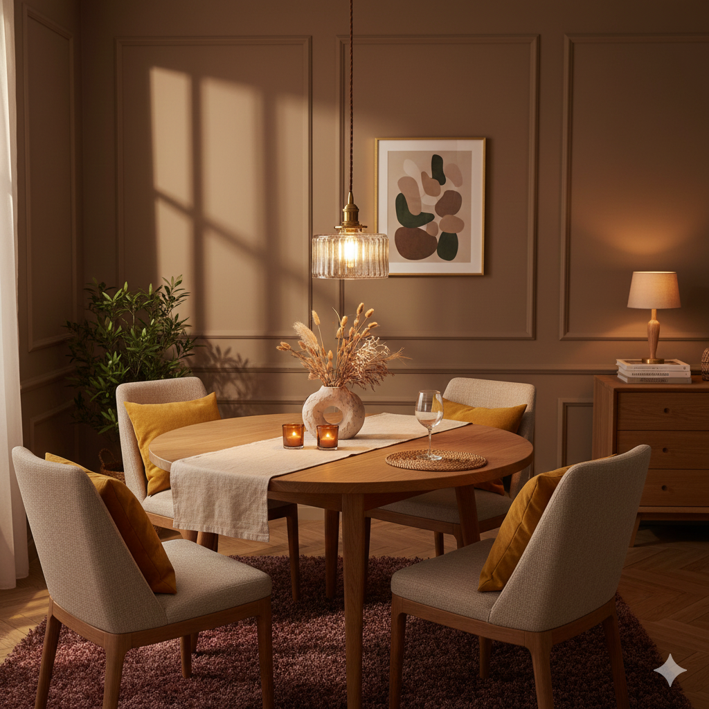 Pendant Lamp Vintage with Textured Glass Shade and Brass Fitting