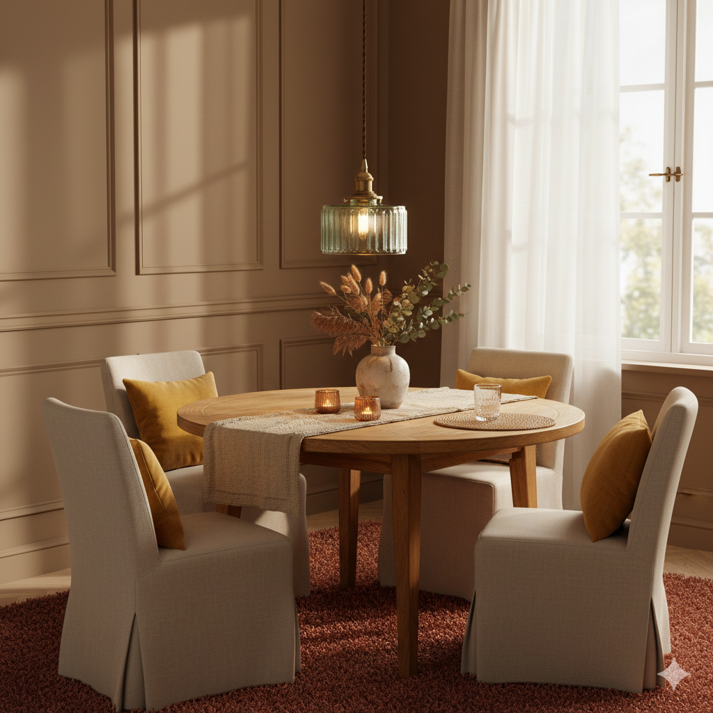 Pendant Lamp Vintage with Textured Glass Shade and Brass Fitting