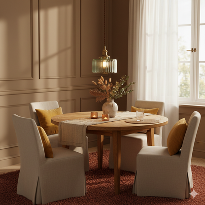 Pendant Lamp Vintage with Textured Glass Shade and Brass Fitting