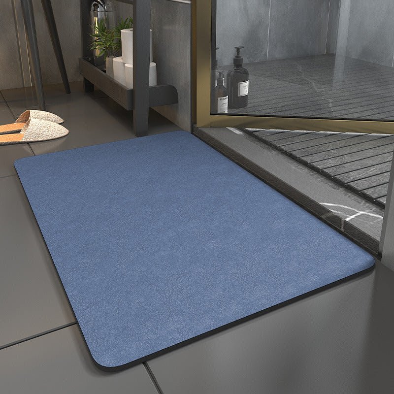Quick-Dry Bath Mat with Anti-Slip Base for Bathroom and Shower