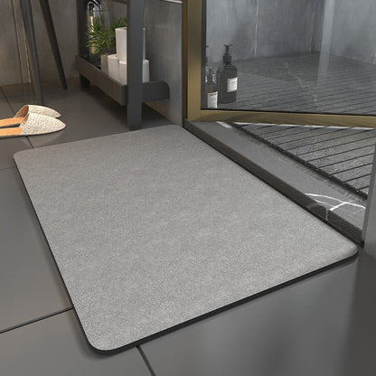 Quick-Dry Bath Mat with Anti-Slip Base for Bathroom and Shower