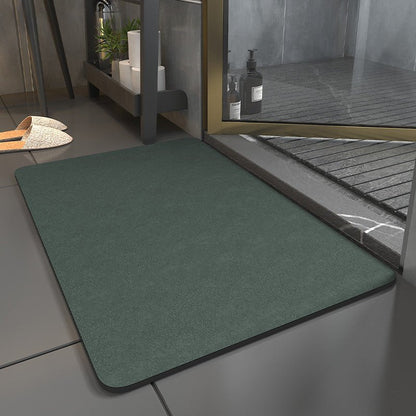 Quick-Dry Bath Mat with Anti-Slip Base for Bathroom and Shower