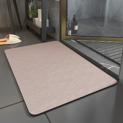 Quick-Dry Bath Mat with Anti-Slip Base for Bathroom and Shower