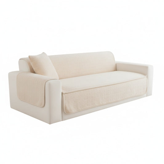 Quilted Non-Slip Sofa Cover with Pet and Furniture Protection