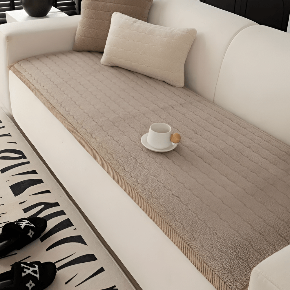 Quilted Non-Slip Sofa Cover with Pet and Furniture Protection