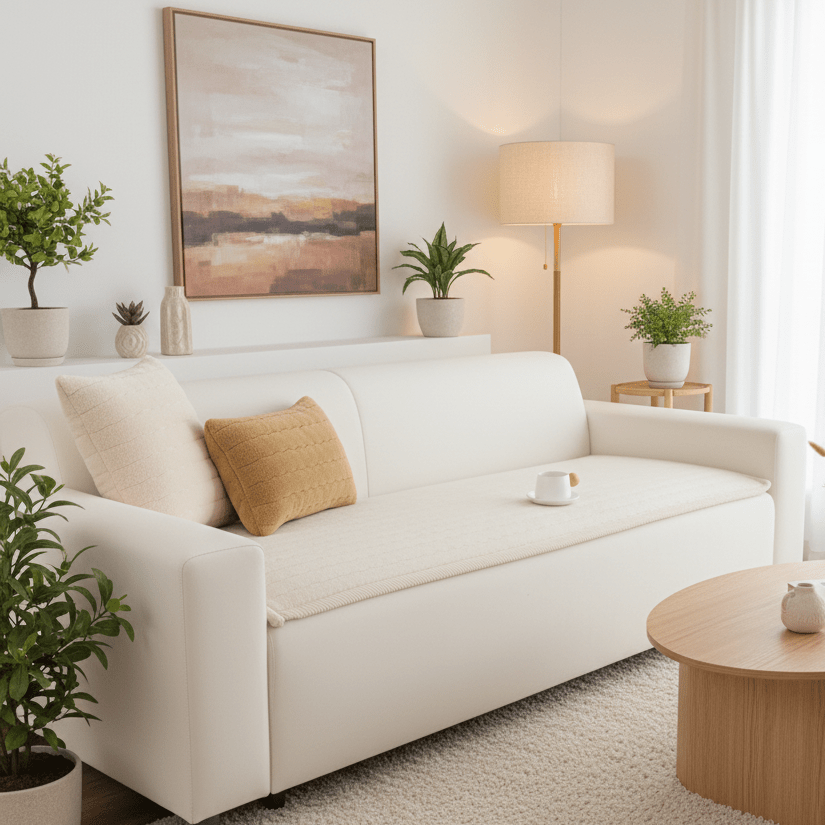 Quilted Non-Slip Sofa Cover with Pet and Furniture Protection