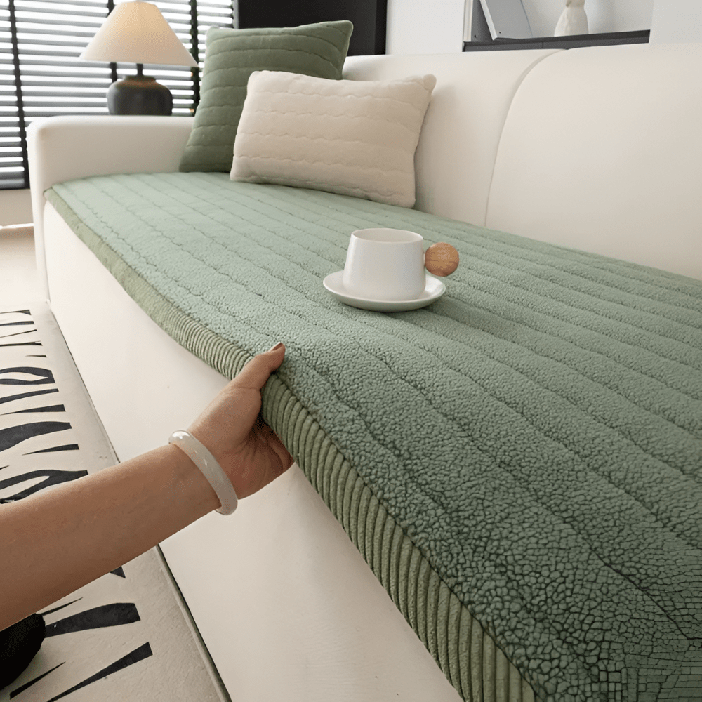 Quilted Non-Slip Sofa Cover with Pet and Furniture Protection