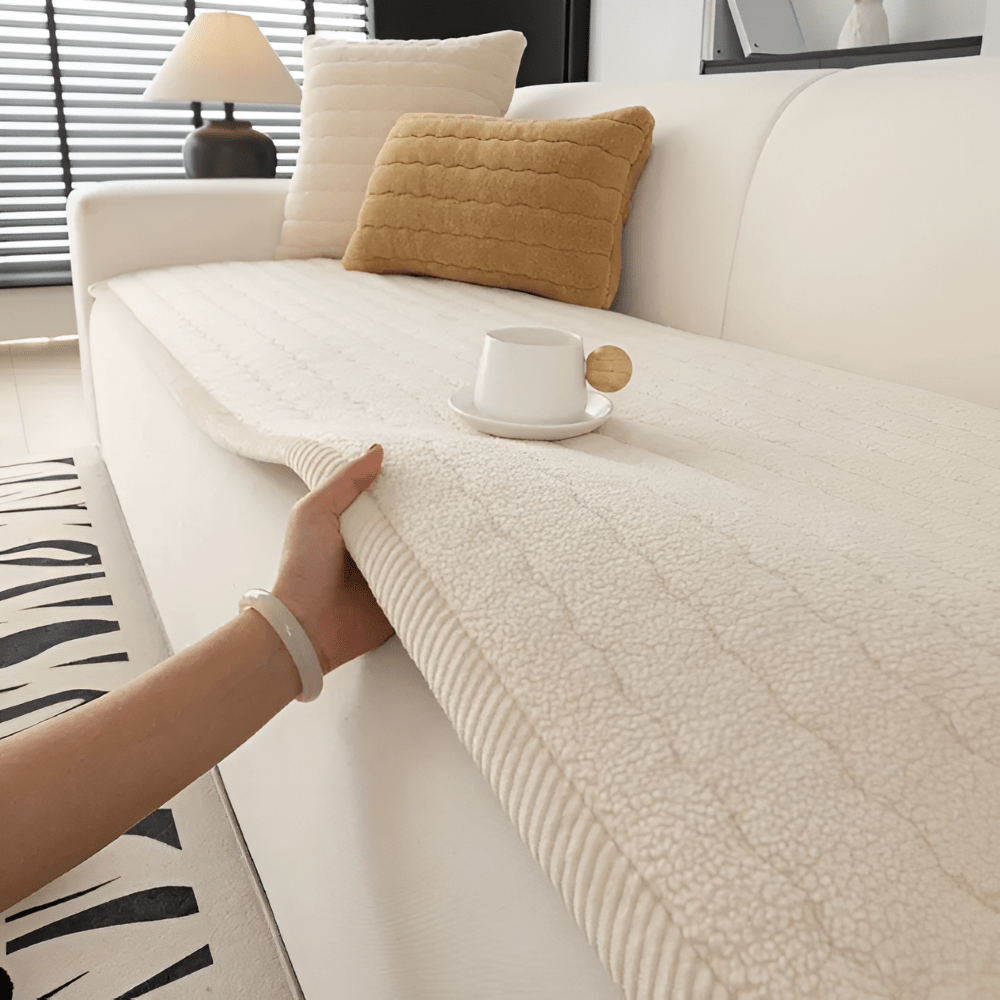 Quilted Non-Slip Sofa Cover with Pet and Furniture Protection