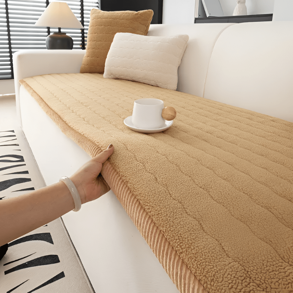 Quilted Non-Slip Sofa Cover with Pet and Furniture Protection