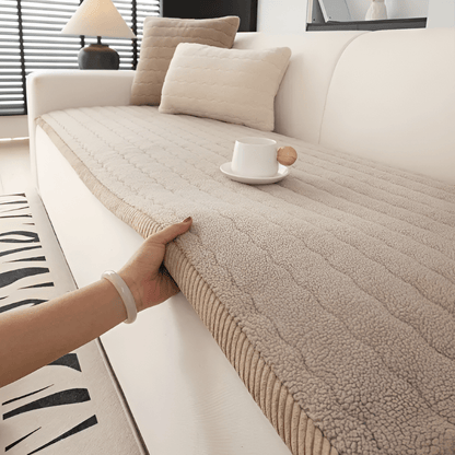 Quilted Non-Slip Sofa Cover with Pet and Furniture Protection