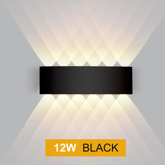 Outdoor LED Wall Lamp Modern Up Down Light Effect for Indoor and Outdoor Use