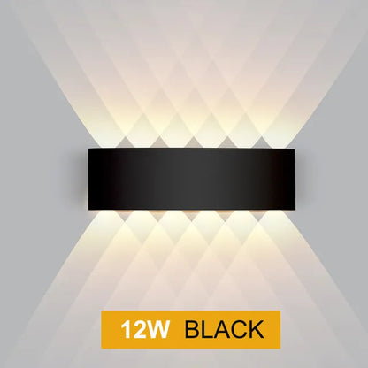 Outdoor LED Wall Lamp Modern Up Down Light Effect for Indoor and Outdoor Use