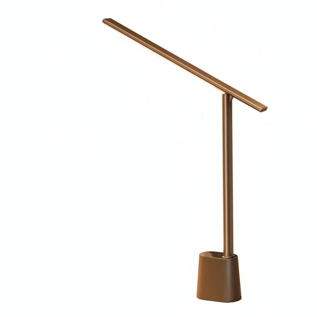 Rechargeable Foldable LED Desk Lamp with Slim Bar Light