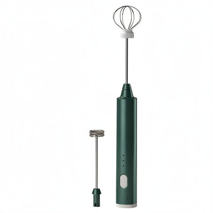 Rechargeable Mini Hand Mixer with Two Mixing Attachments