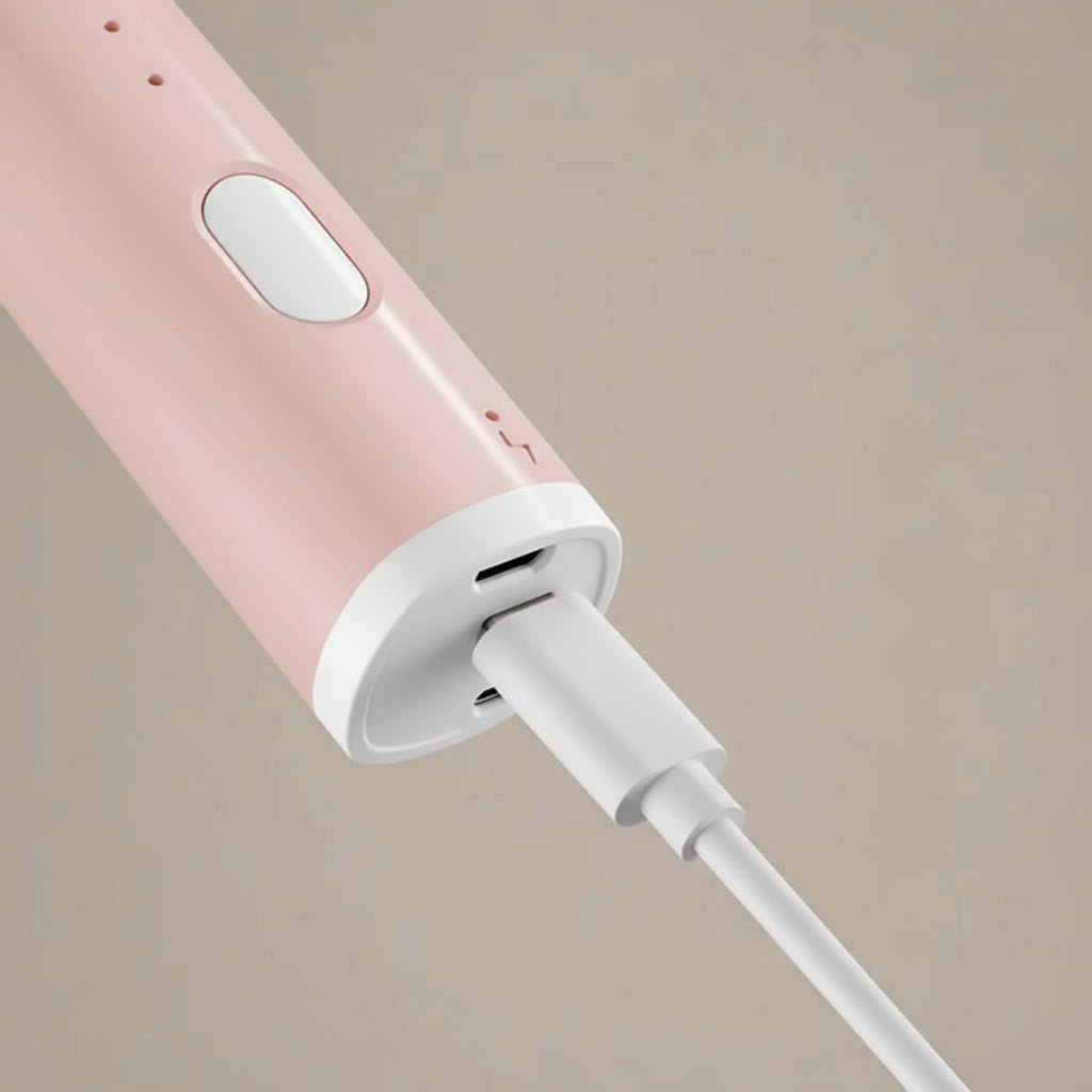Rechargeable Mini Hand Mixer with Two Mixing Attachments