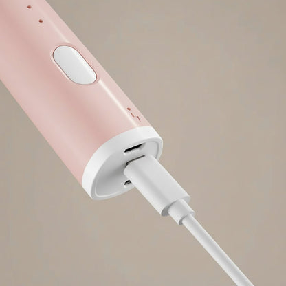 Rechargeable Mini Hand Mixer with Two Mixing Attachments