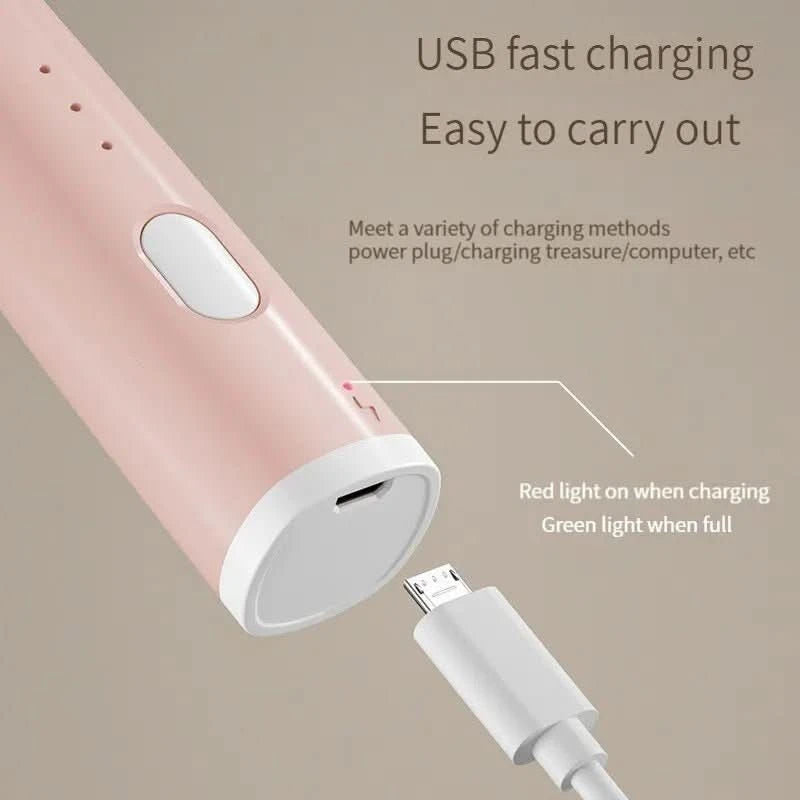 Rechargeable Mini Hand Mixer with Two Mixing Attachments