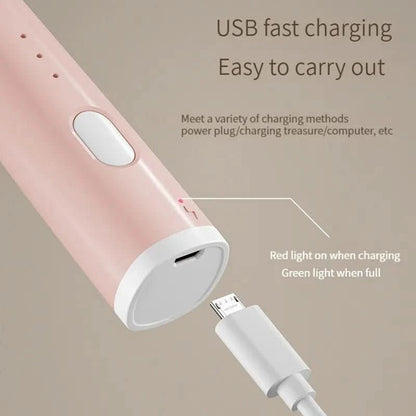 Rechargeable Mini Hand Mixer with Two Mixing Attachments