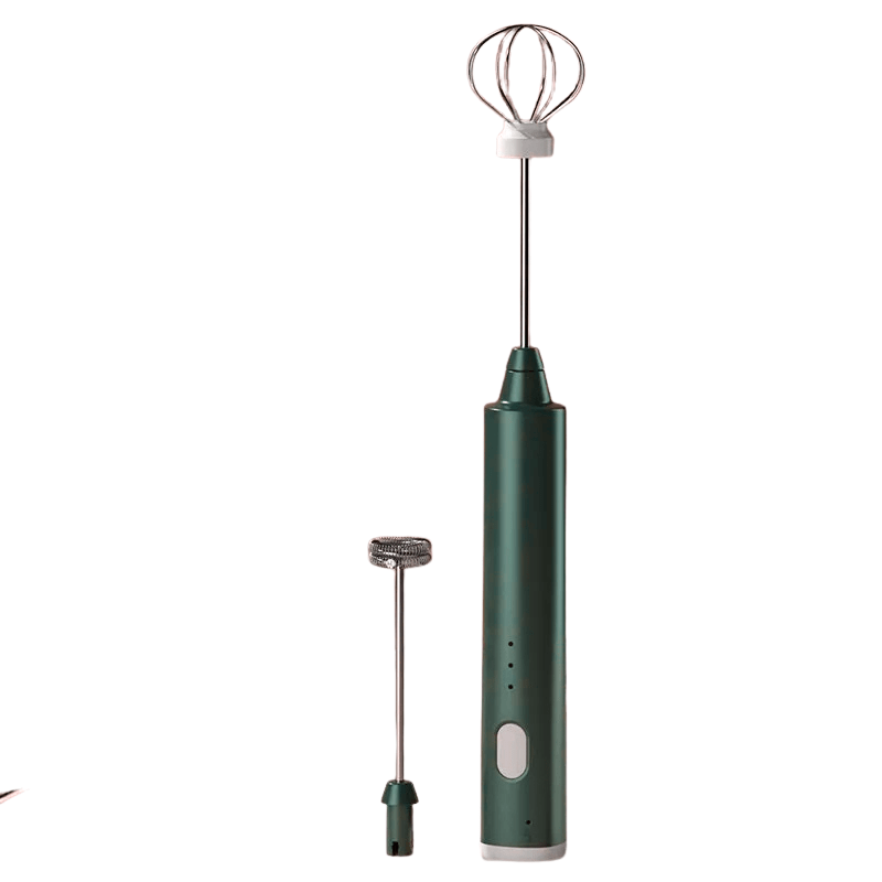 Rechargeable Mini Hand Mixer with Two Mixing Attachments