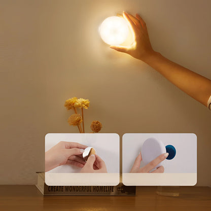 Round LED Wall Light with Motion Sensor