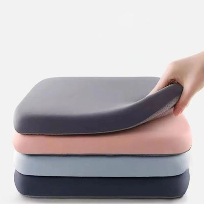 Seat Cushion with Non-Slip Base and Removable Cover for Chair and Car